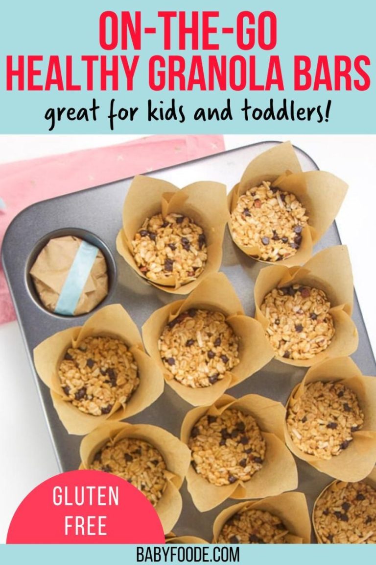 Healthy Granola Bars For Toddlers Recipe