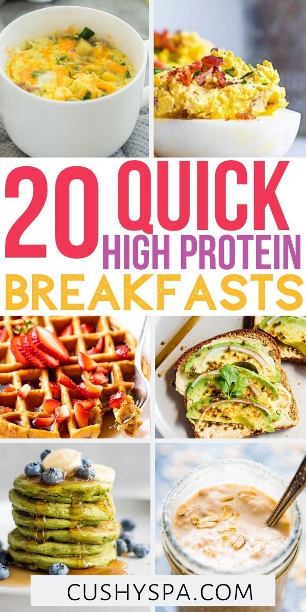 High Protein Breakfast Recipes