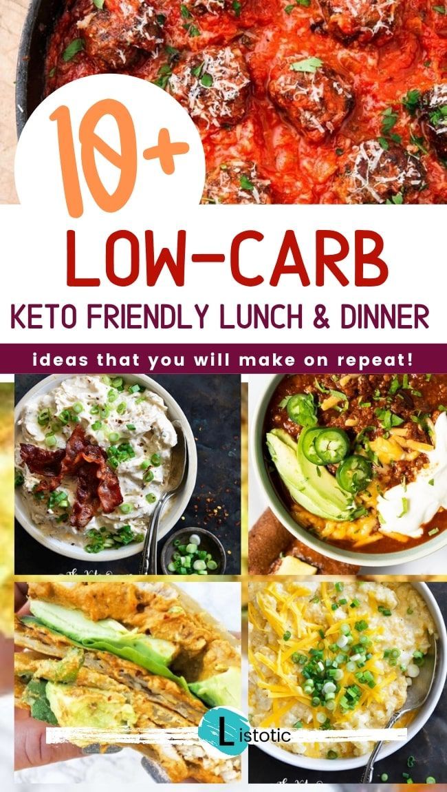 Healthy Meals For Dinner Low Carb