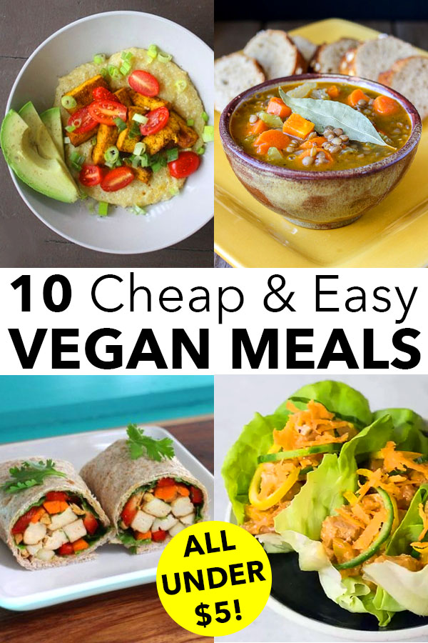 Cheap Dinner Ideas For 2 Vegetarian