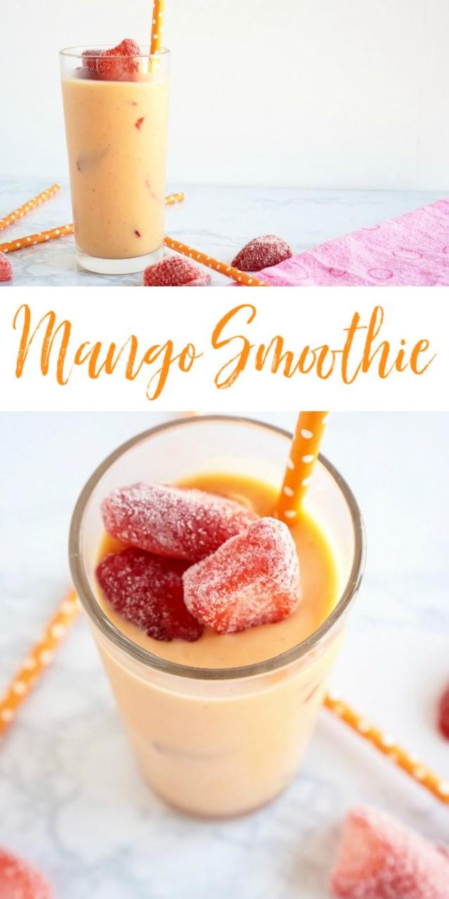 Easy Smoothie Recipe With Yogurt And Frozen Fruit