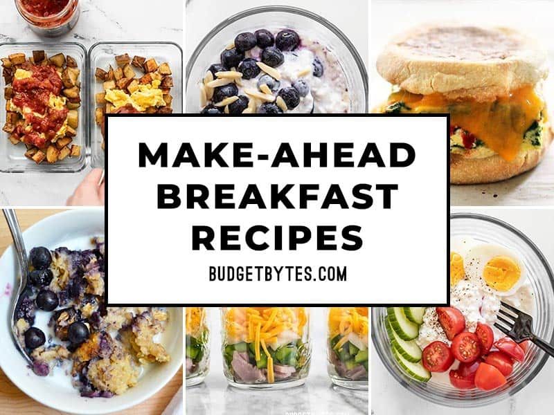 Budget Bytes Healthy Breakfast