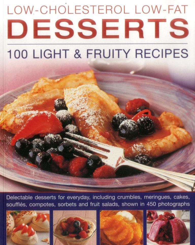 Low Cholesterol Recipes Desserts