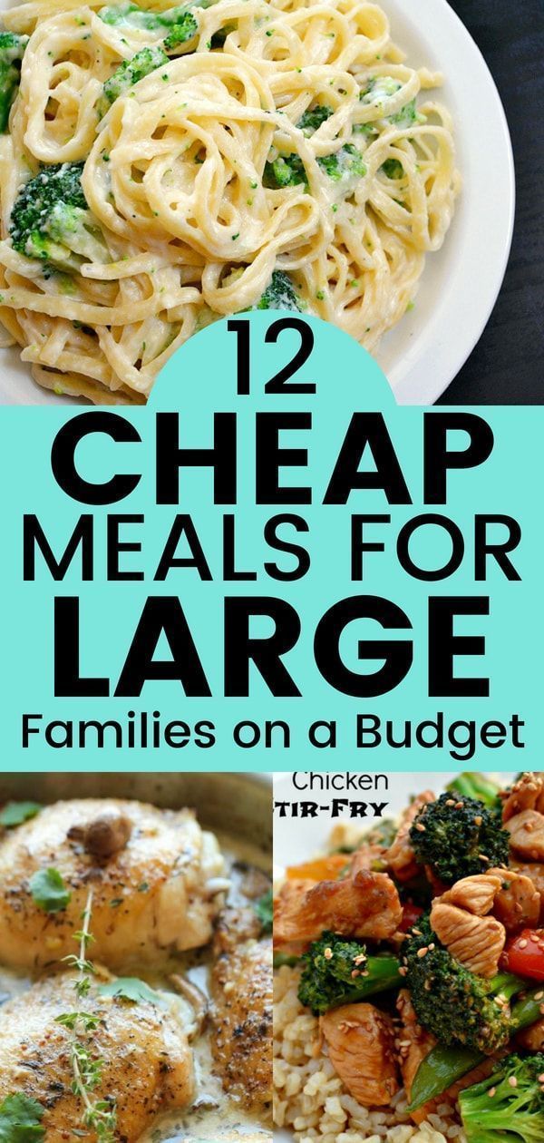 Frugal Meal Ideas For Large Families