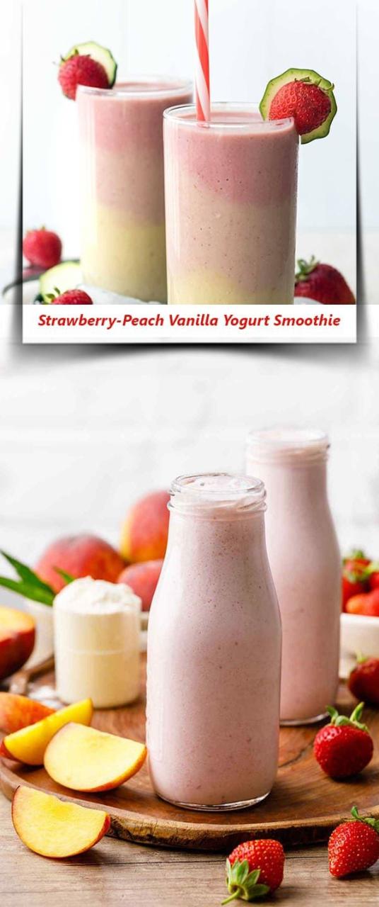 Smoothies Recipes With Yogurt And Strawberries