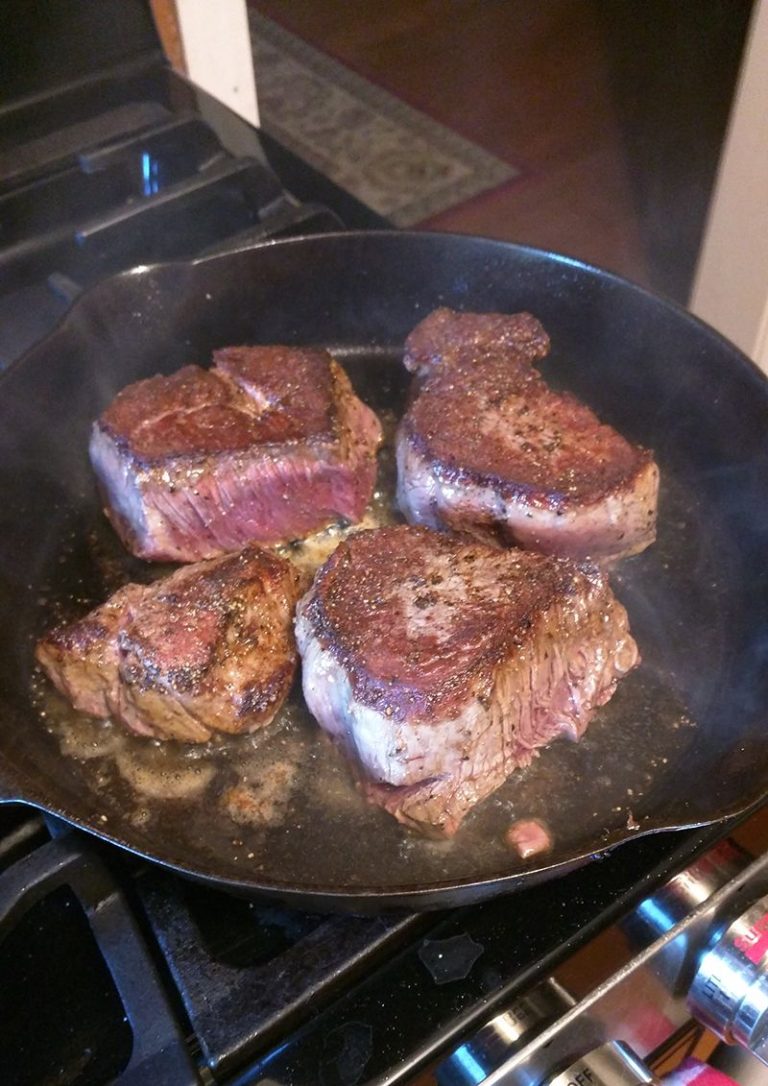 How Long To Cook Steak Tips In Cast Iron Skillet