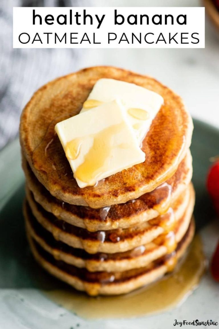 Healthy Oatmeal Pancake Recipe No Flour
