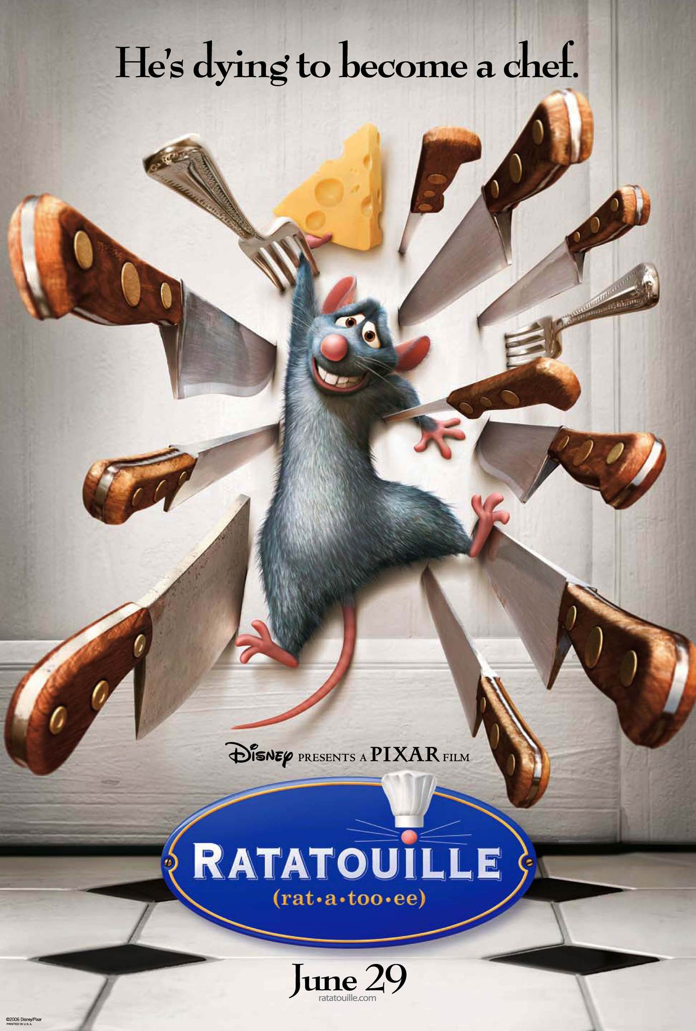 Ratatouille (film) Budget