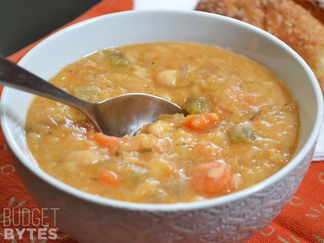 Budget Bytes Crock Pot Bean Soup