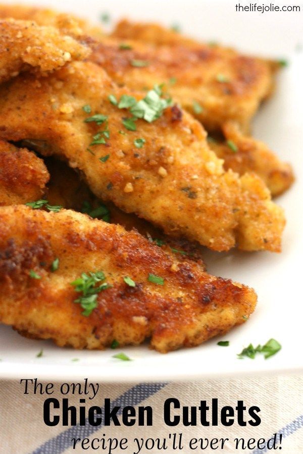 Easy Meals To Make With Chicken Cutlet
