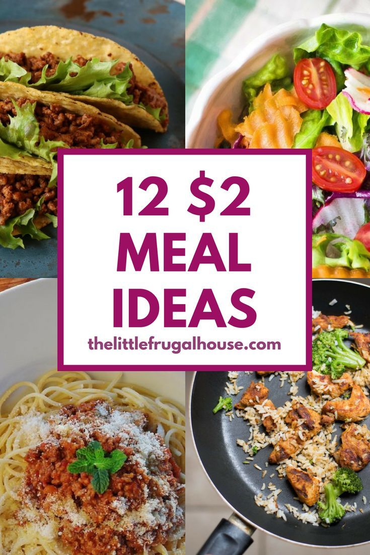 Healthy Affordable Meals For Two