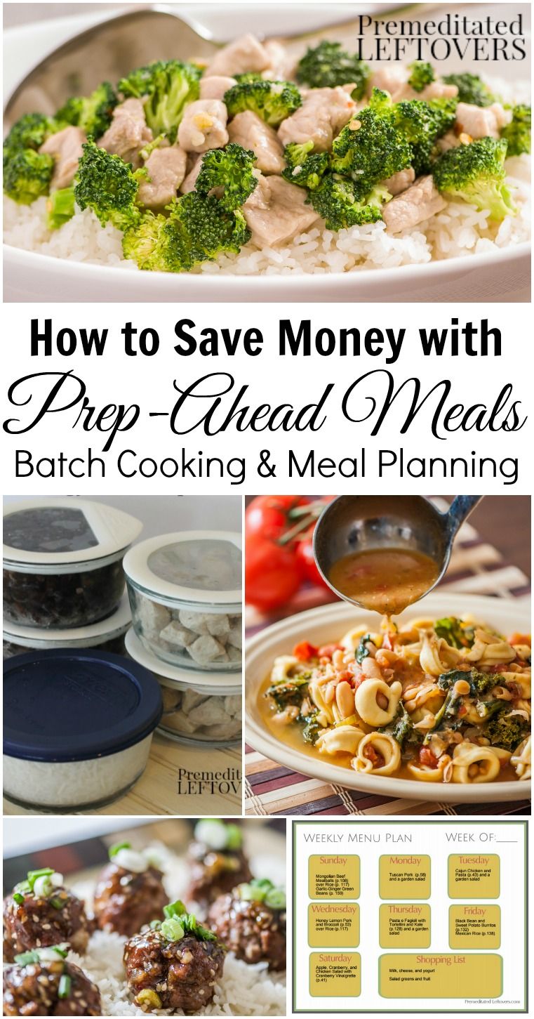 Healthy Batch Cooking On A Budget