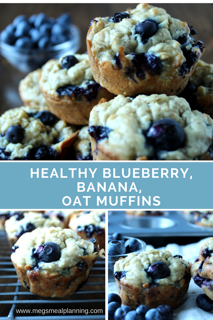 Healthy Blueberry Muffins No Oats