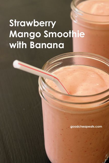 Good Smoothie Recipes With Mango And Strawberry