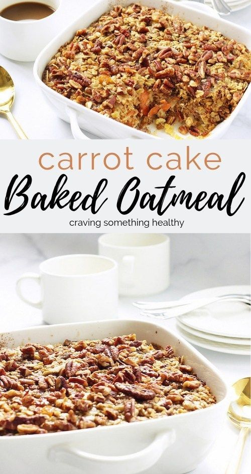 Carrot Cake Oatmeal Recipe Healthy