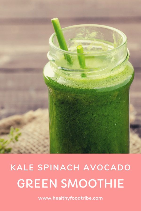 Healthy Smoothie Recipes With Spinach And Avocado