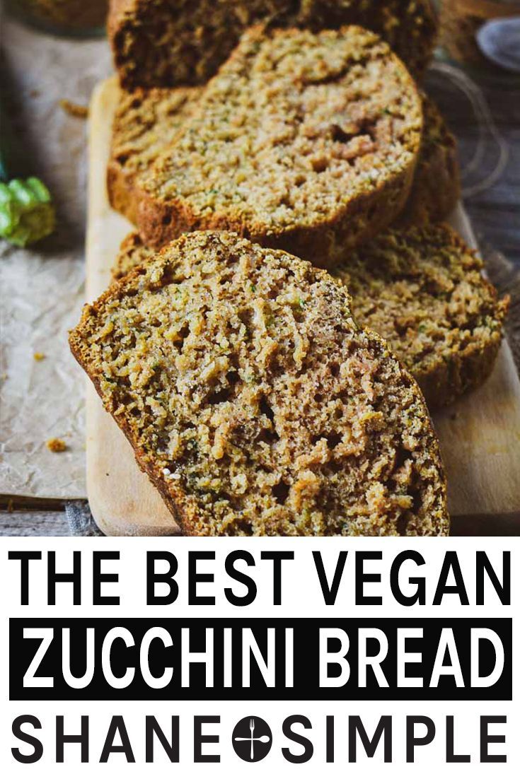 Healthy Zucchini Loaf Vegan