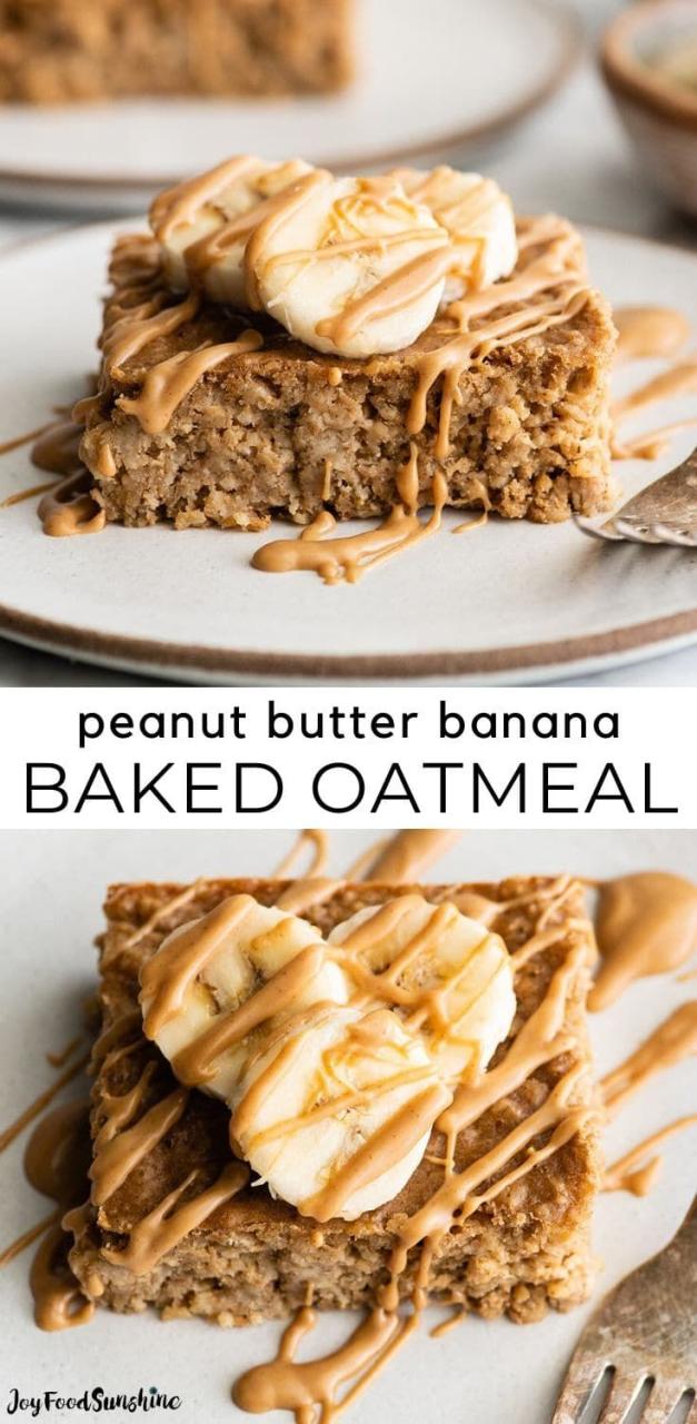 Healthy Baked Oats Recipe No Banana
