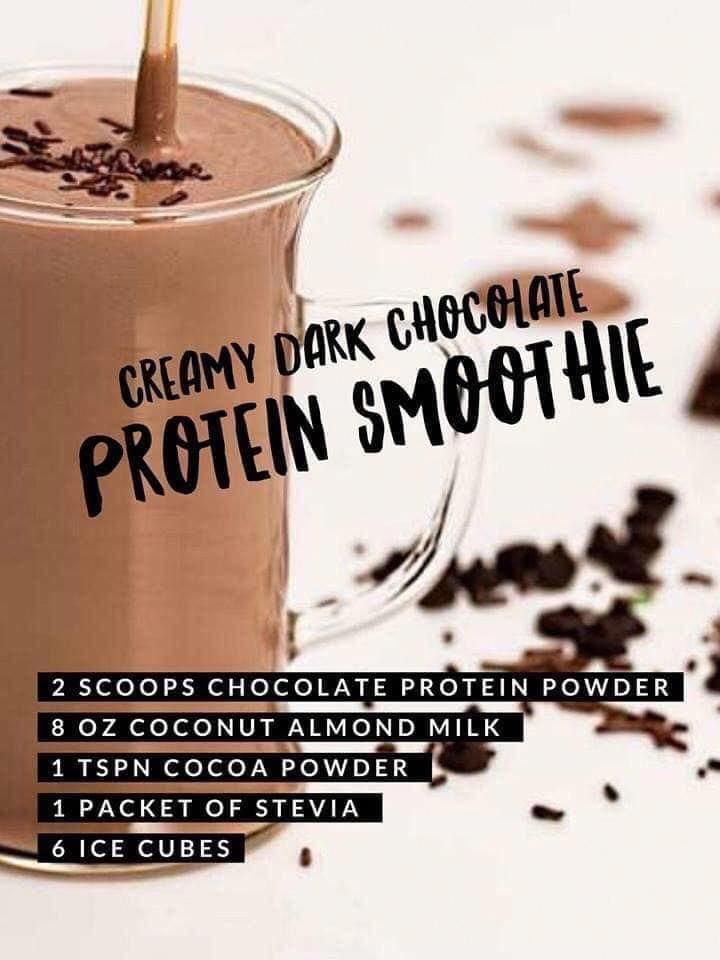 Healthy Breakfast Smoothies With Chocolate Protein Powder