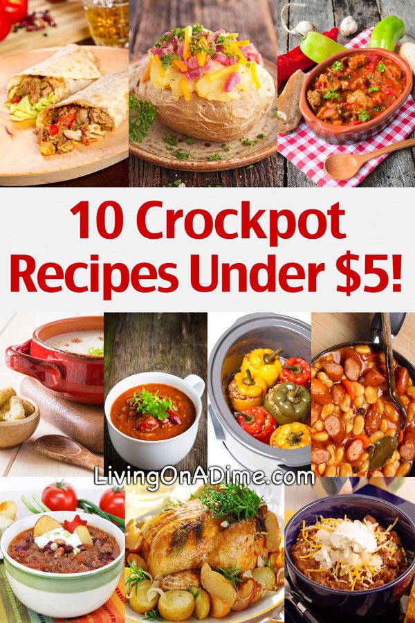 Cheap Easy Family Crockpot Meals