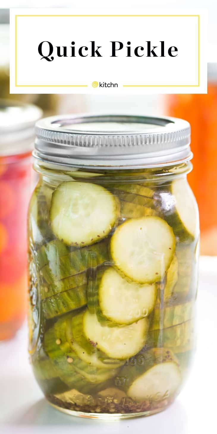 Quick Pickle Recipe
