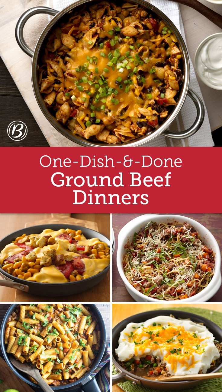 One Pot Dinners