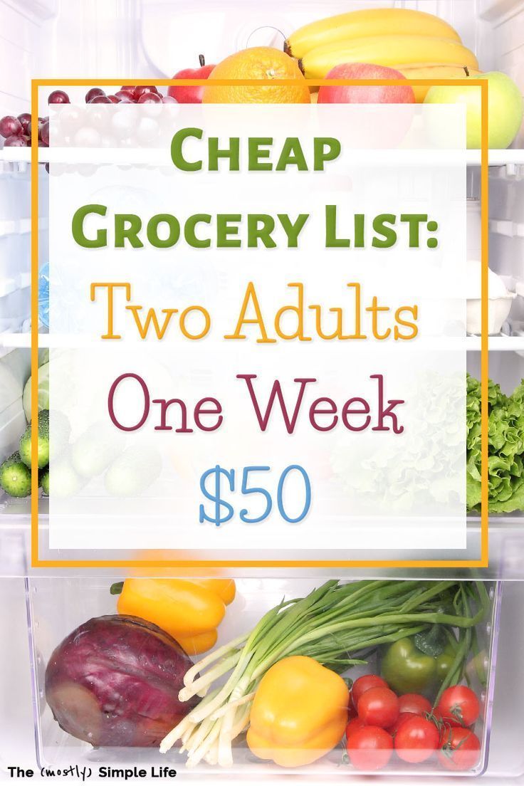 Healthy Meals For A Week On A Budget