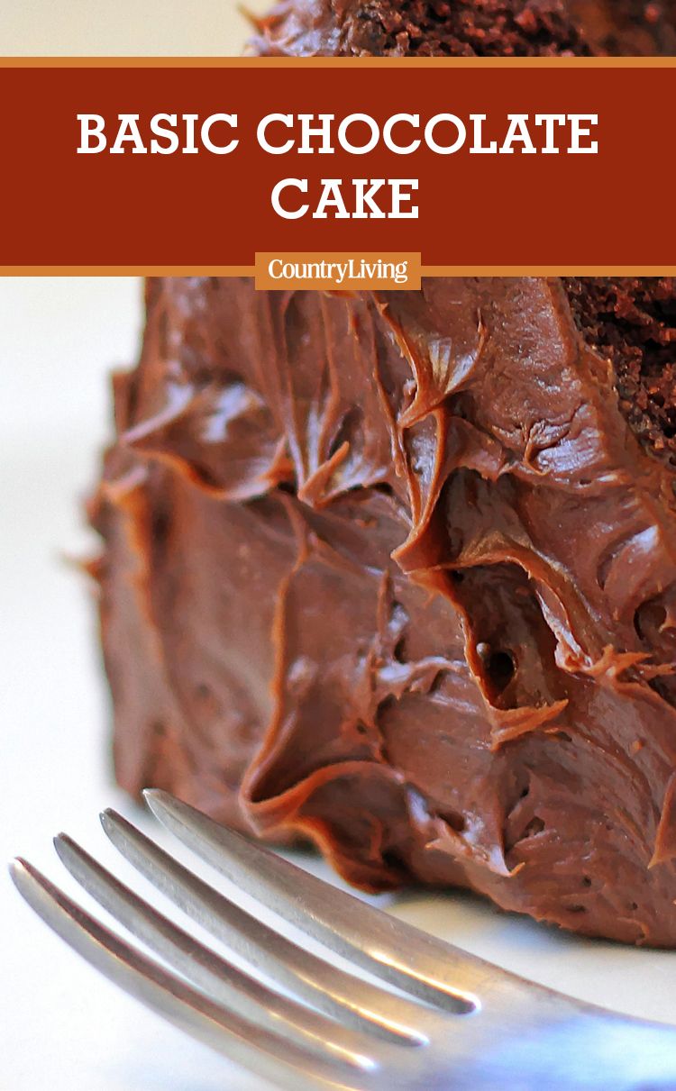 Basic Chocolate Cake Recipe