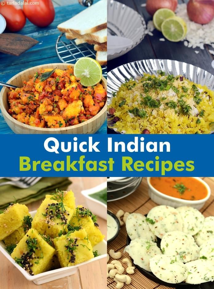 Breakfast Recipes Healthy Indian