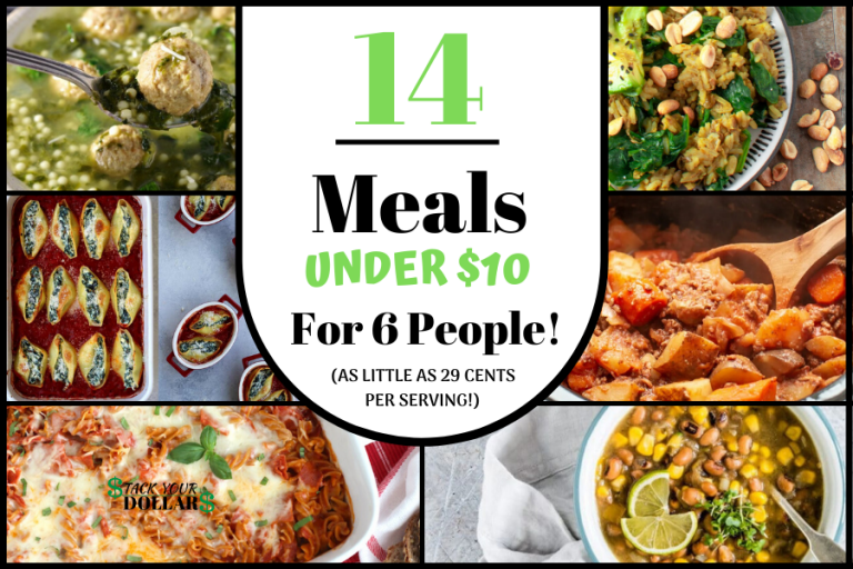 Vegetarian Meals Under $10
