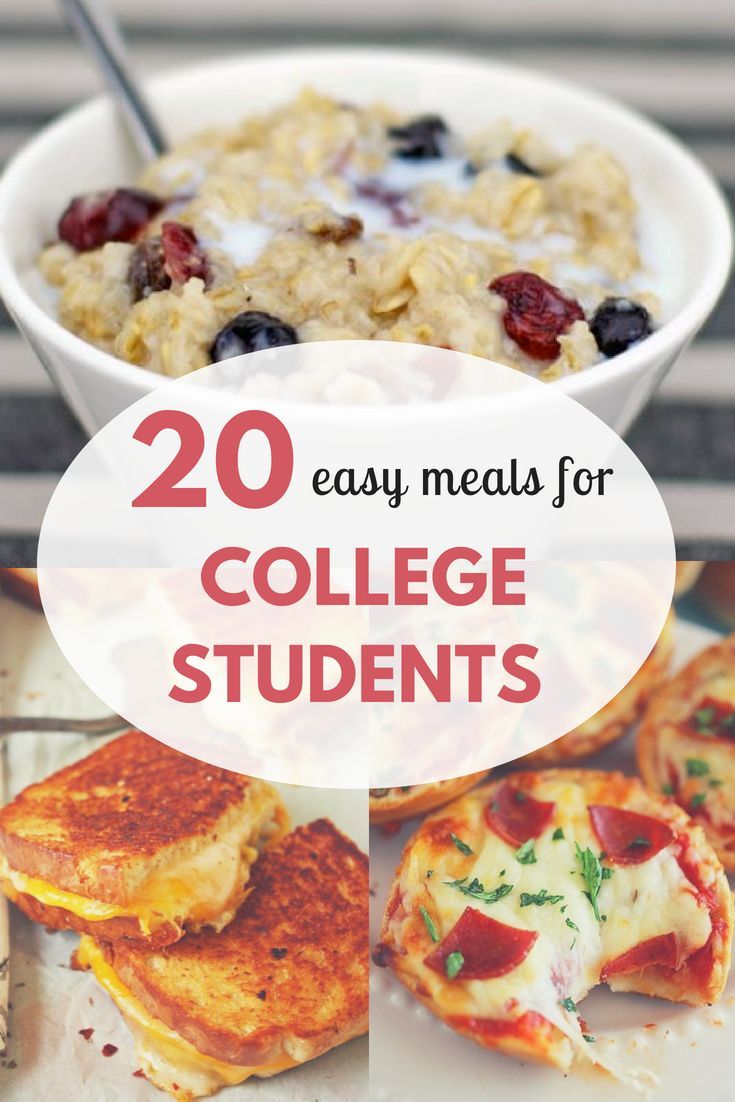 Cheap And Easy College Meals