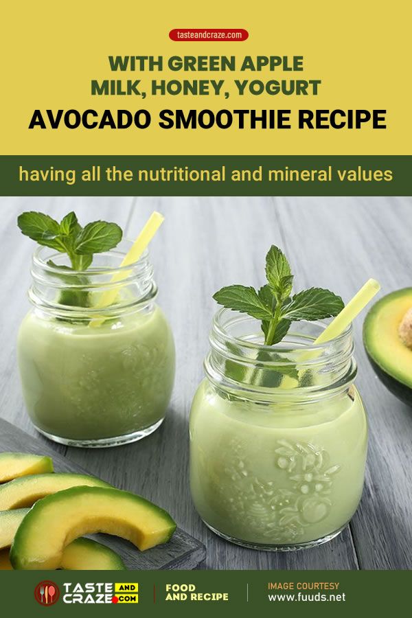 Smoothies Recipes With Avocado