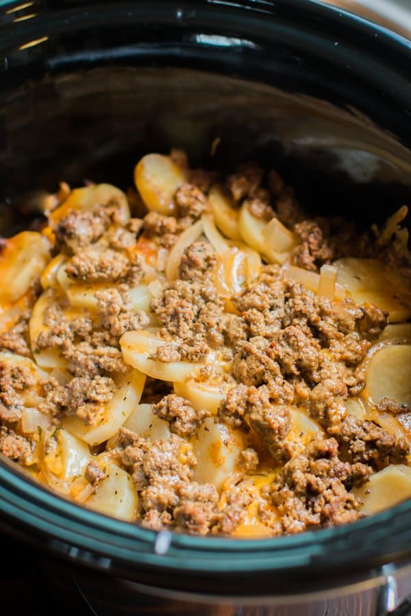 Super Easy Slow Cooker Recipes With Ground Beef