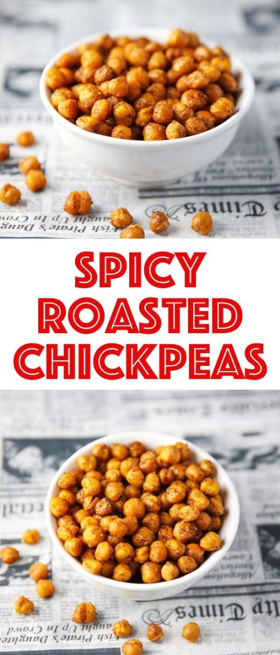 Roasted Chickpea Snack Recipe