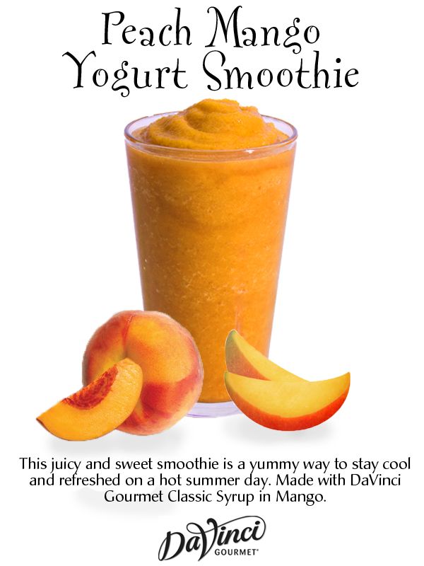 Smoothie Recipe With Yogurt And Mango