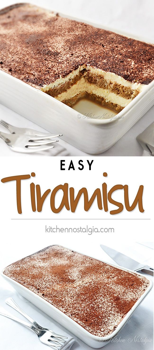 Easy Tiramisu Recipe