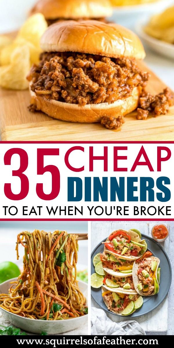 Cheap Meals For 3 Adults
