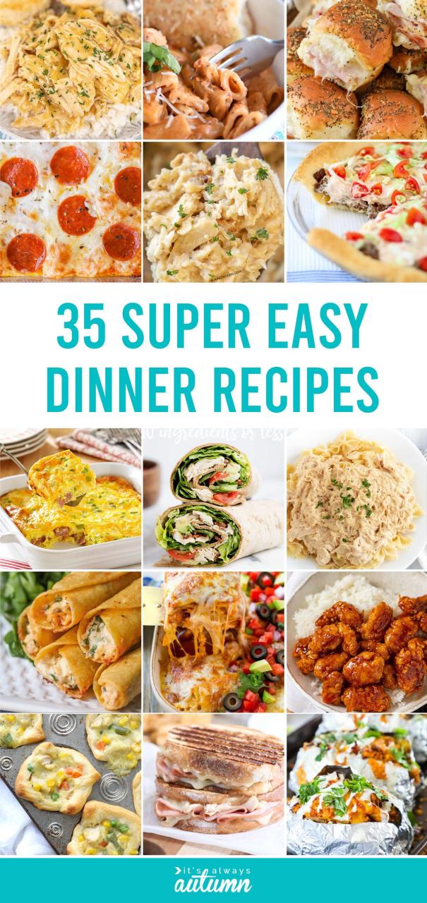 Super Cheap Easy Dinner Ideas
