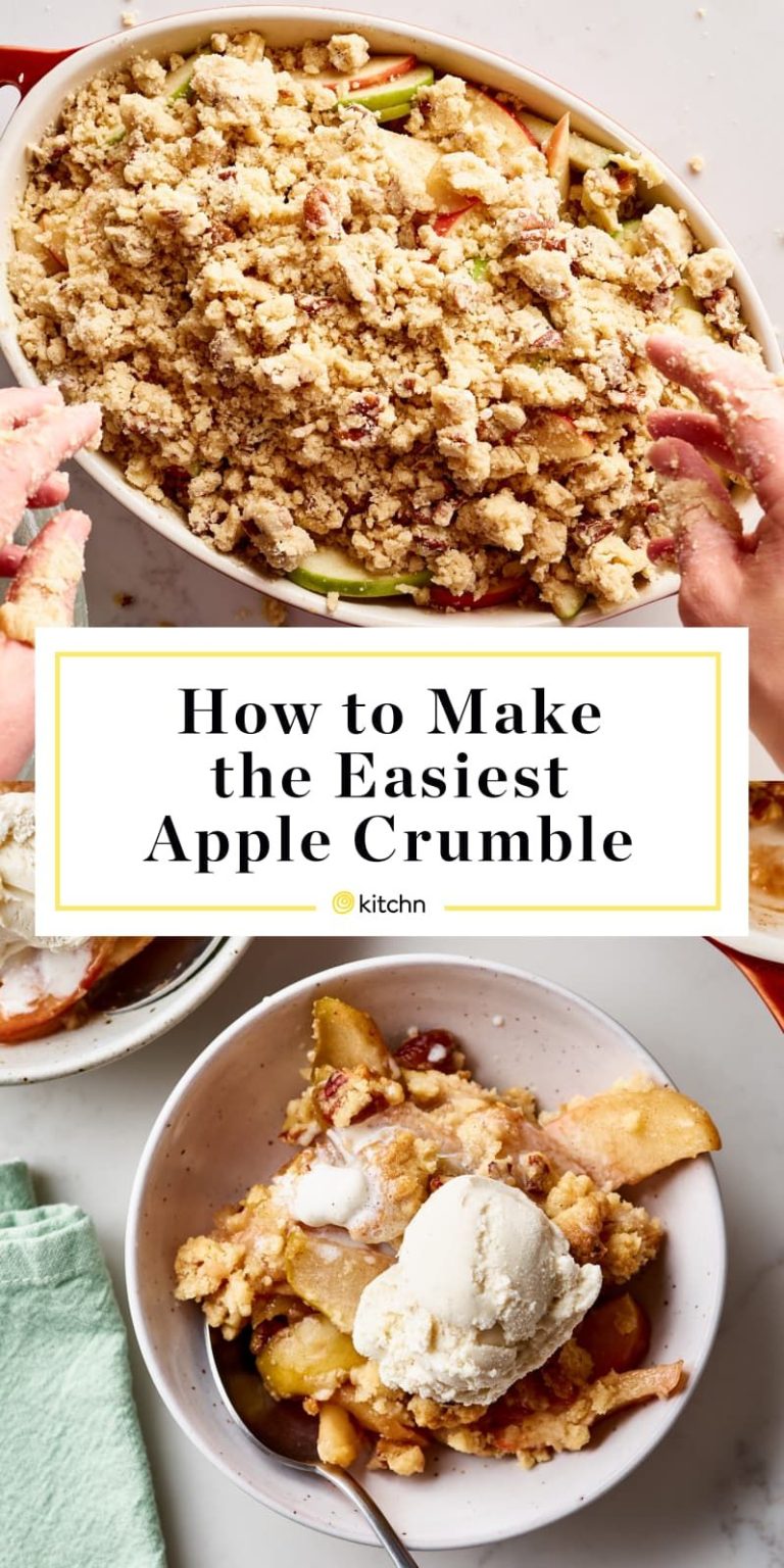 Easy Apple Crumble Recipe