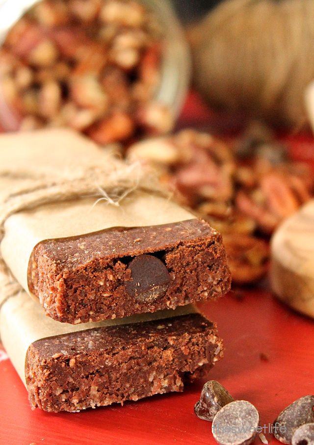 Recipe Healthy Chocolate Protein Bars