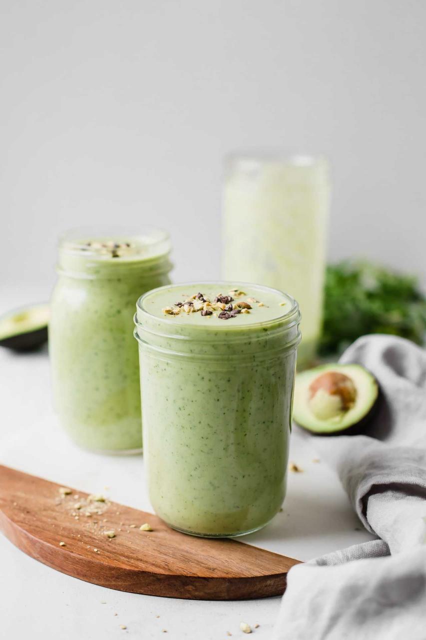 Smoothie Recipe With Kale And Avocado