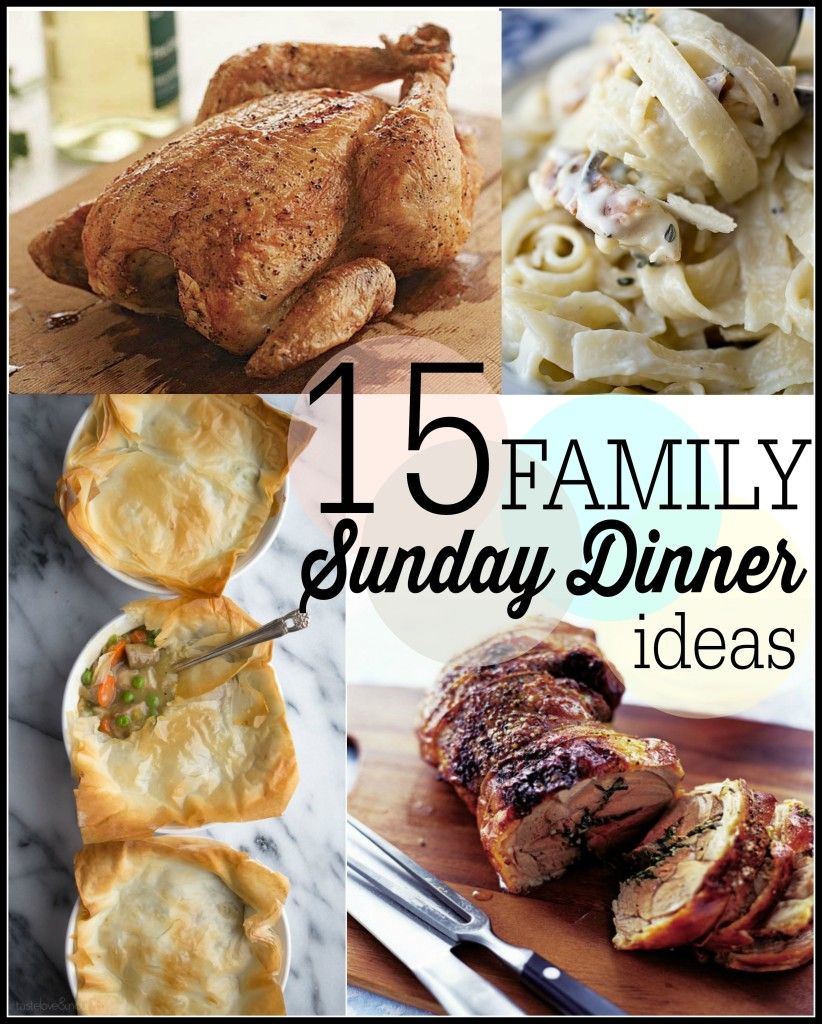 Easy Family Meals Ideas