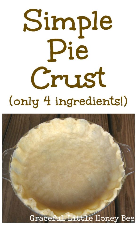 Very Easy Pie Crust