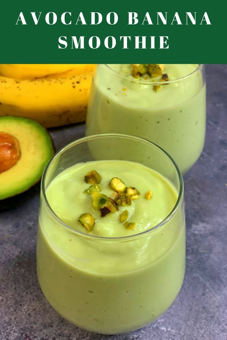 Smoothie Recipe With Avocado And Banana