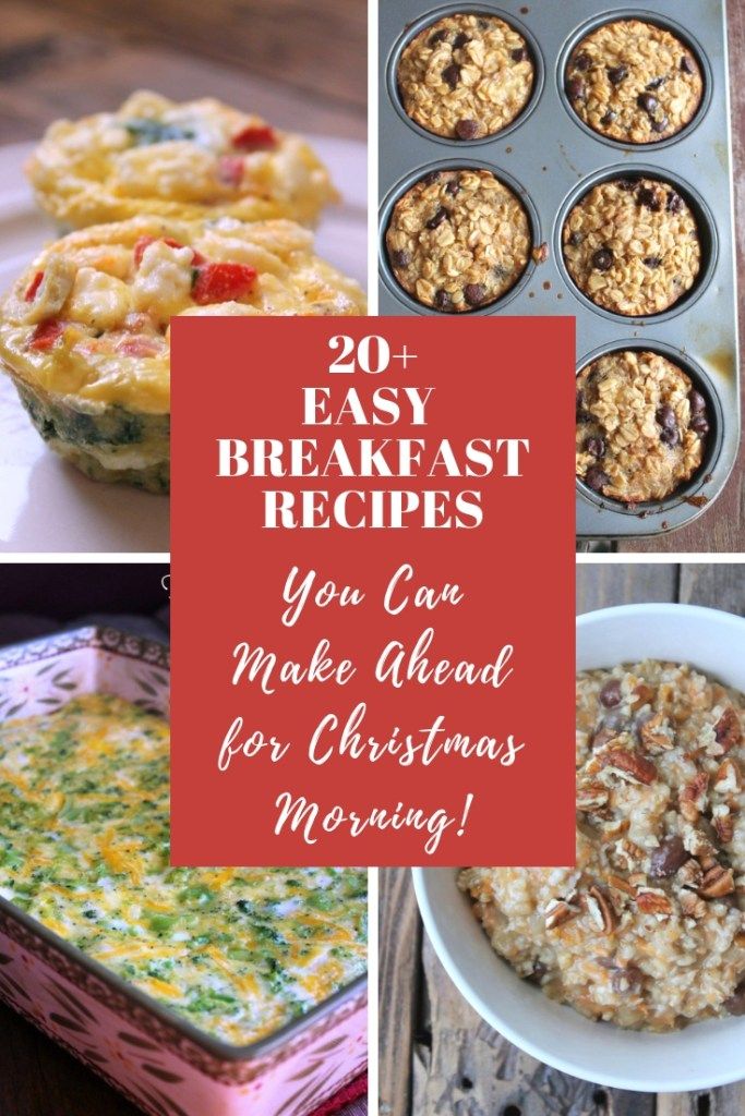 Easy Breakfast Ideas To Make Ahead Of Time