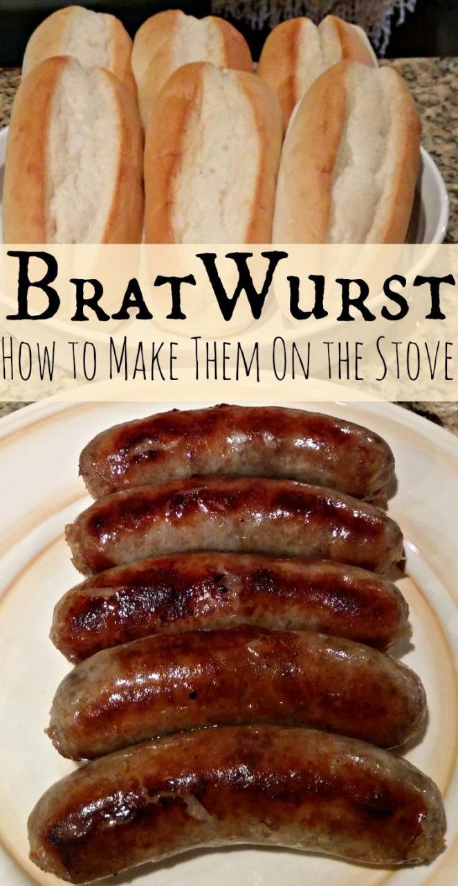 How To Cook A Bratwurst On The Stove