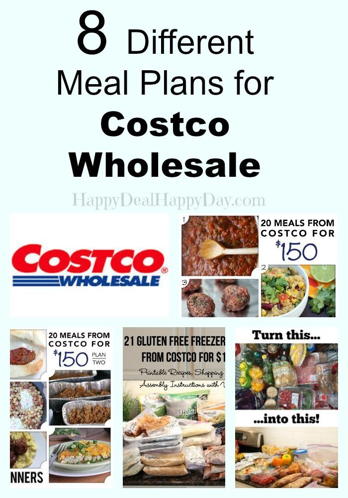Costco Budget Meal Plan