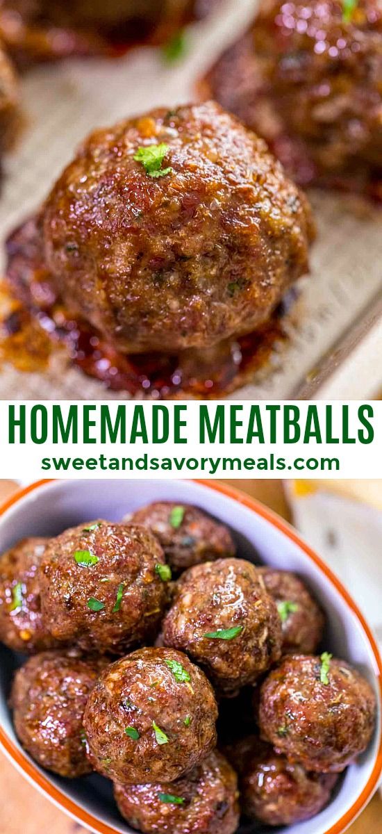 Homemade Meatball Recipe
