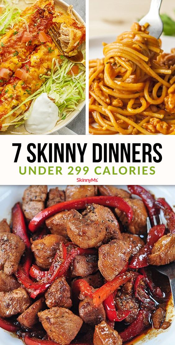 Low Calorie Dinners