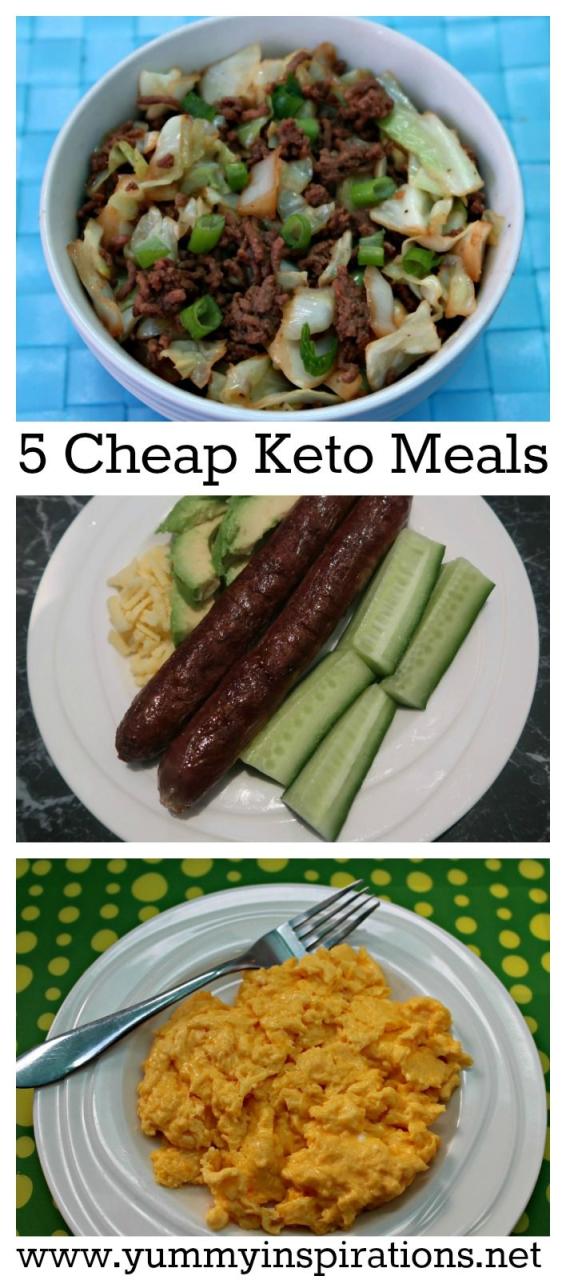 Easy And Cheap Keto Meals